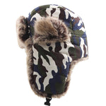 Military ushanka with fur lining nz