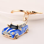 Mini car keyring Gold 1 nz