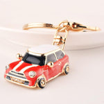 Mini car keyring Gold 3 nz