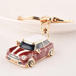 Mini car keyring Gold 4 nz