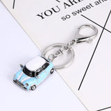 Mini car keyring Silver 1 nz