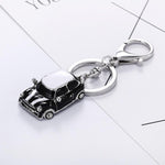 Mini car keyring Silver 2 nz