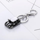Mini car keyring Silver 2 nz