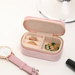 Mini Travel Jewellery Case Pink nz