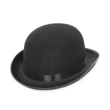 Minimalist bowler hat Black nz