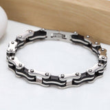 Minimalist chain bracelet Silver nz