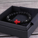 Minimalist cross bracelet nz