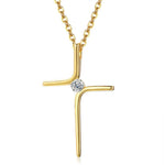 Minimalist Cross Necklace nz