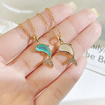 Minimalist dolphin necklace nz