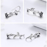 Minimalist flower earrings nz