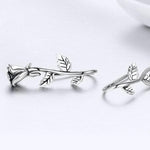 Minimalist flower earrings nz
