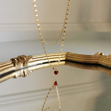 Minimalist heart necklace nz