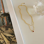 Minimalist heart necklace nz