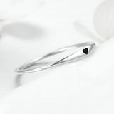 Minimalist heart ring nz