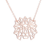 Minimalist lion pendant Pink nz