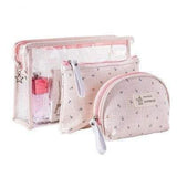 Minimalist makeup bag Cor de rosa nz
