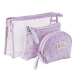 Minimalist makeup bag Lavender nz