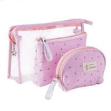 Minimalist makeup bag Pink nz