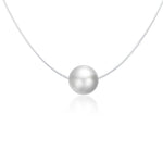 Minimalist pearl necklace 10 mm nz