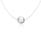 Minimalist pearl necklace 10 mm nz