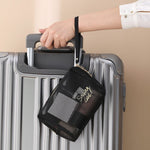 Minimalist toiletry bag Black nz