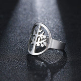 Minimalist Tree of Life Ring nz