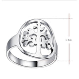 Minimalist Tree of Life Ring nz