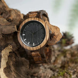 Minimalist wooden watch nz