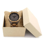 Minimalist wooden watch nz