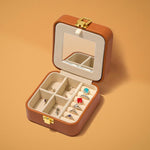 Mirror Glass Jewellery Box Earthy nz