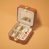 Mirror Glass Jewellery Box Earthy nz