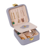 Mirror Glass Jewellery Box Grey nz