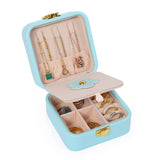 Mirror Glass Jewellery Box Mint green nz