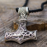 Mjolnir pendant silver nz