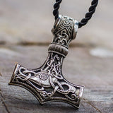 Mjolnir pendant silver nz