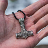Mjolnir pendant silver nz
