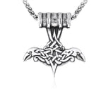 Mjolnir Raven Necklace nz