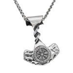 Mjolnir Vegvisir Pendant nz