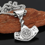 Mjolnir Vegvisir Pendant nz