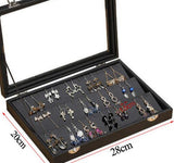 Modern Black-Toned Jewellery Box Earring box nz