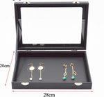 Modern Black-Toned Jewellery Box Empty chess lempty box nz