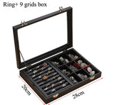 Modern Black-Toned Jewellery Box nz