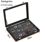 Modern Black-Toned Jewellery Box nz