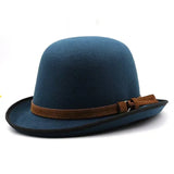 Modern bowler hat Blue nz