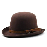 Modern bowler hat Brown nz