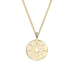 Modern compass necklace nz