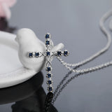 Modern Cross Necklace nz