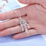 Modern dream catcher necklace nz