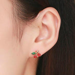 Modern floral earrings nz