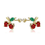 Modern floral earrings nz